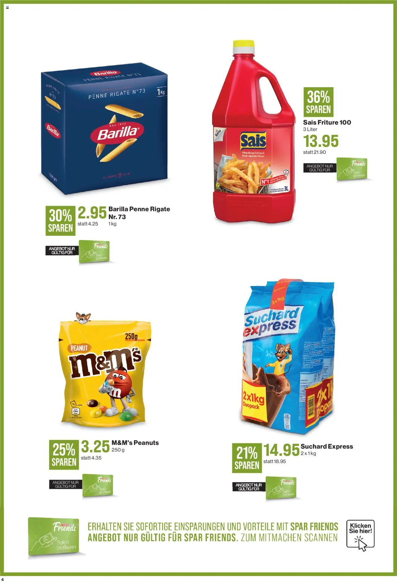 SPAR Aktionen ab 21.08.2025 | Seite: 4 | Produkte: Barilla