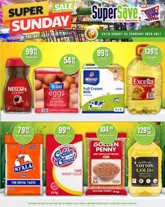 Super Save specials catalogue – valid from 22.02.2026