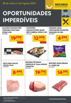 Pré-visualização Recheio - Oportunidades Imperdíveis válido de 28.07.2025