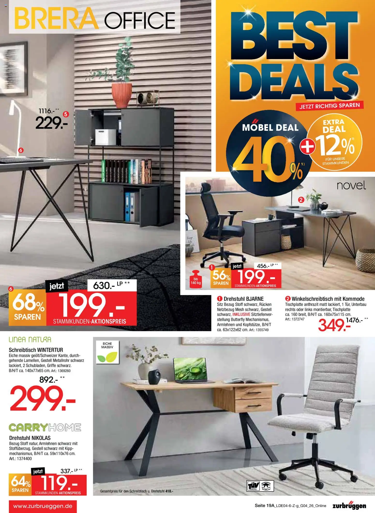 Zurbrüggen Italienische Wochen – gültig ab 11.04.2026 | Seite: 43 | Produkte: Kommode