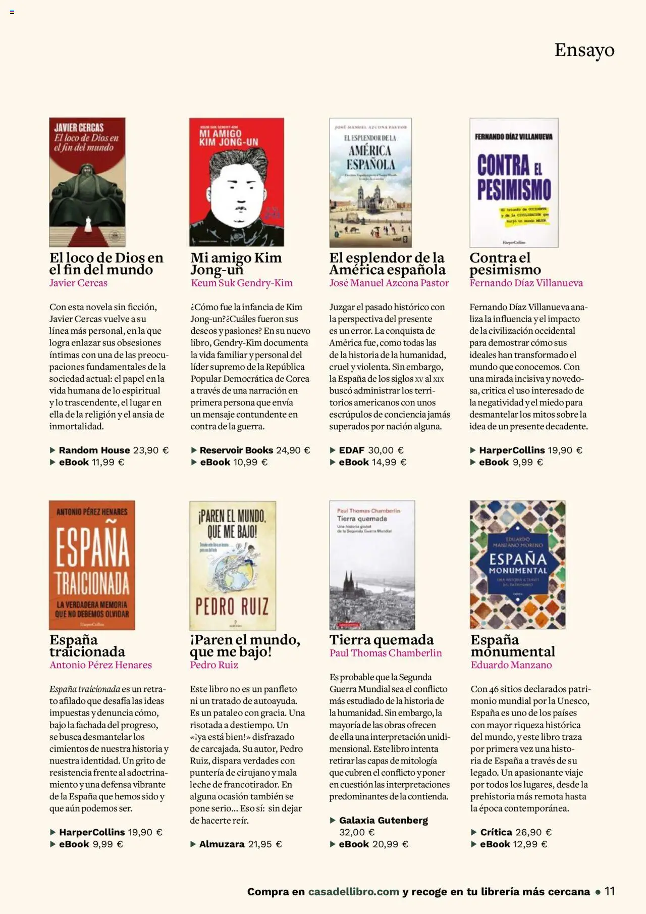 Casa del libro folleto │ válido desde el 01.10.2025 | Página: 11 | Productos: Leche