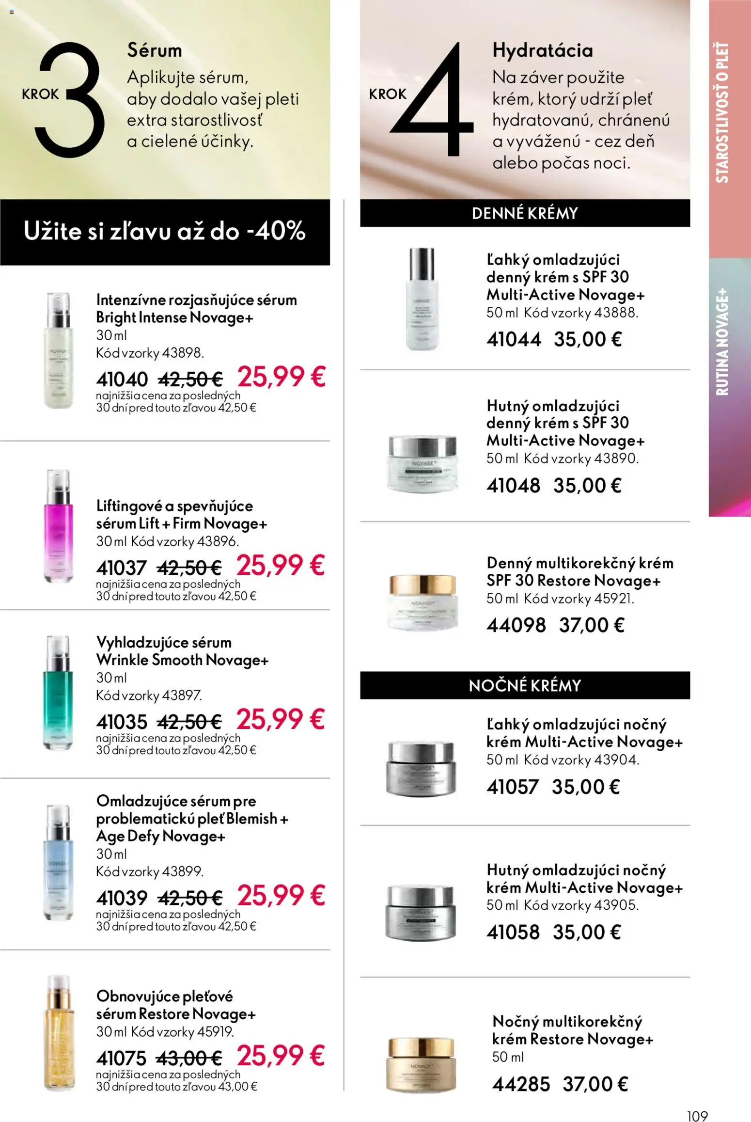 Nové Oriflame akcie – leták je platný od 04.03.2026 | Strana: 109 | Produkty: Krém