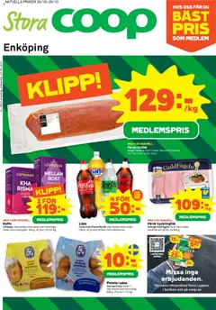 Stora Coop - Enköping - Förhandsvisning av reklamblad från butik Stora Coop aktuell från 20.10.2025