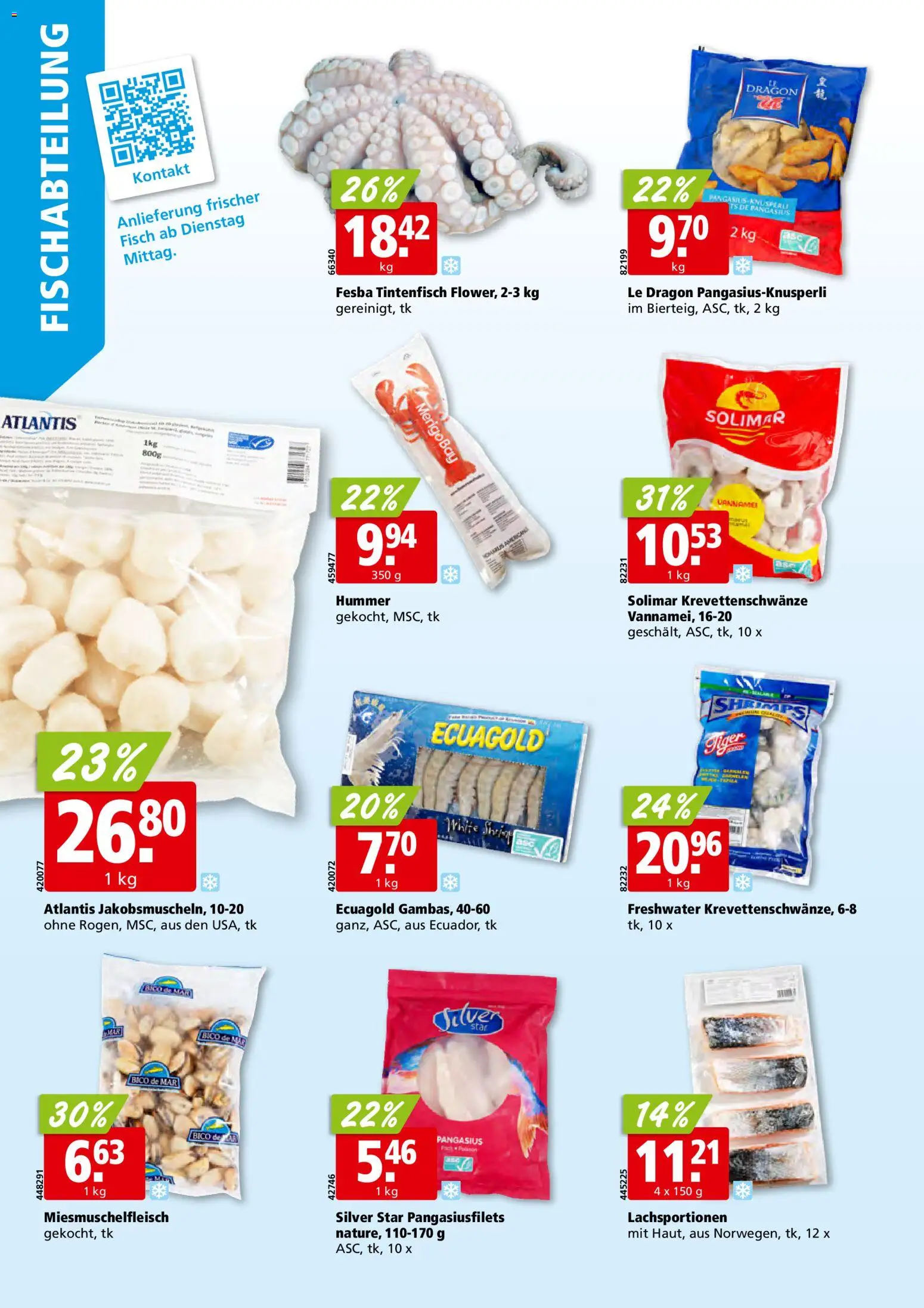 Aligro aktionen – gültig ab 23.03.2026 | Seite: 4 | Produkte: Tintenfisch, Fisch