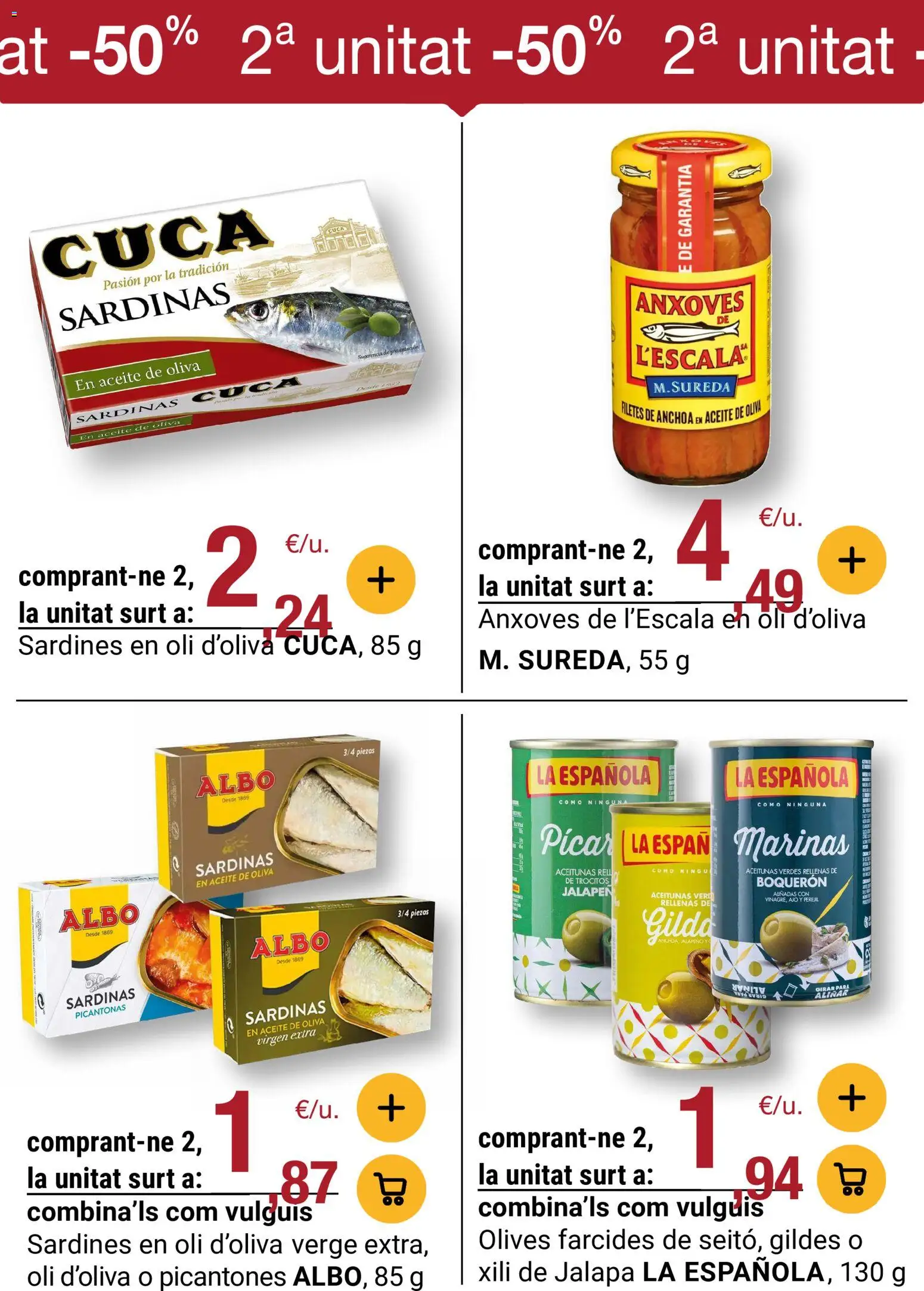 Bonpreu folleto │ válido desde el 20.01.2026 | Página: 28 | Productos: Aceite, Aceite de oliva, Aceite de oliva virgen extra, Anchoa