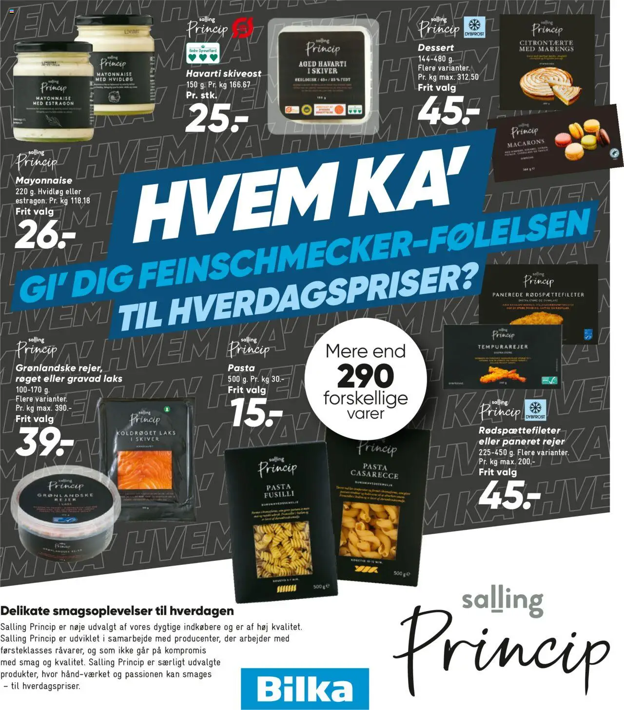 Bilka tilbudsavis – gyldig fra 19.09.2025 | Side: 31 | Produkter: Pasta, Skiveost, Rejer, Søm