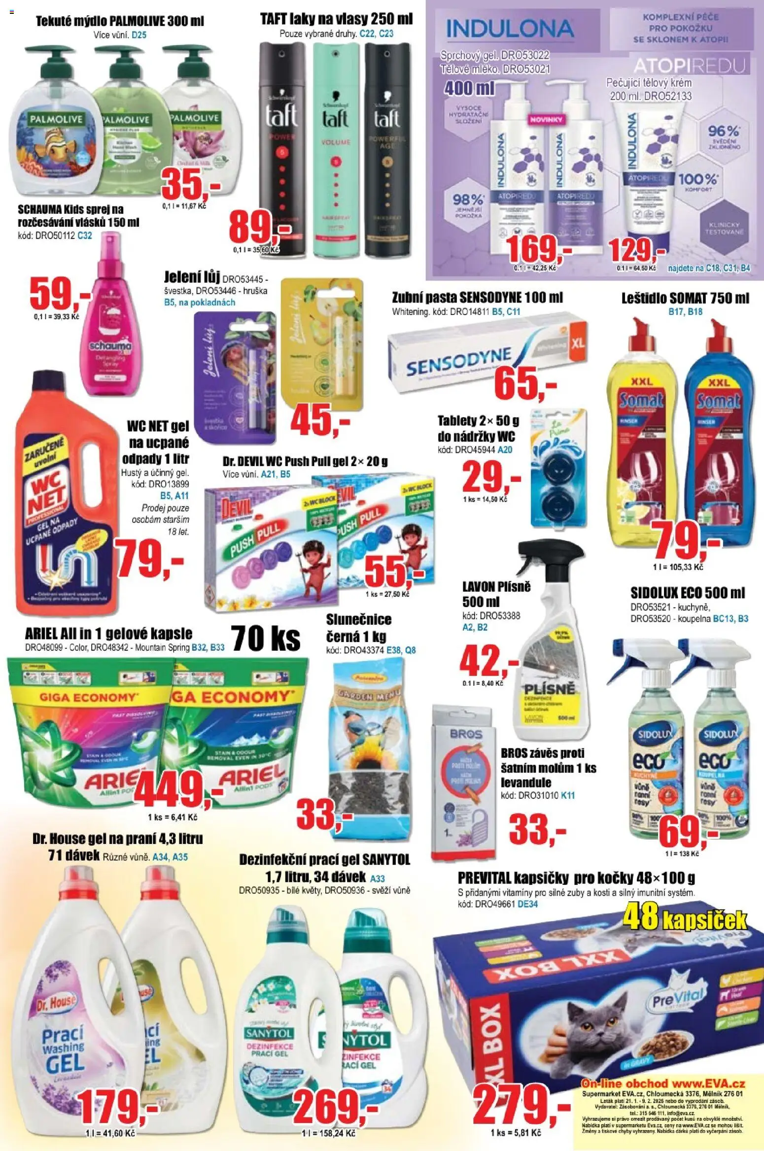 Eva supermarket leták od 21.01.2026 | Strana: 6