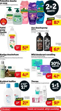 Kruidvat folder week 13 - Voorbeeld van een folder van Kruidvat, geldig van 24.03.2026 | Pagina: 31 | Producten: Zeep, Douchegel, Deodorant, Kan