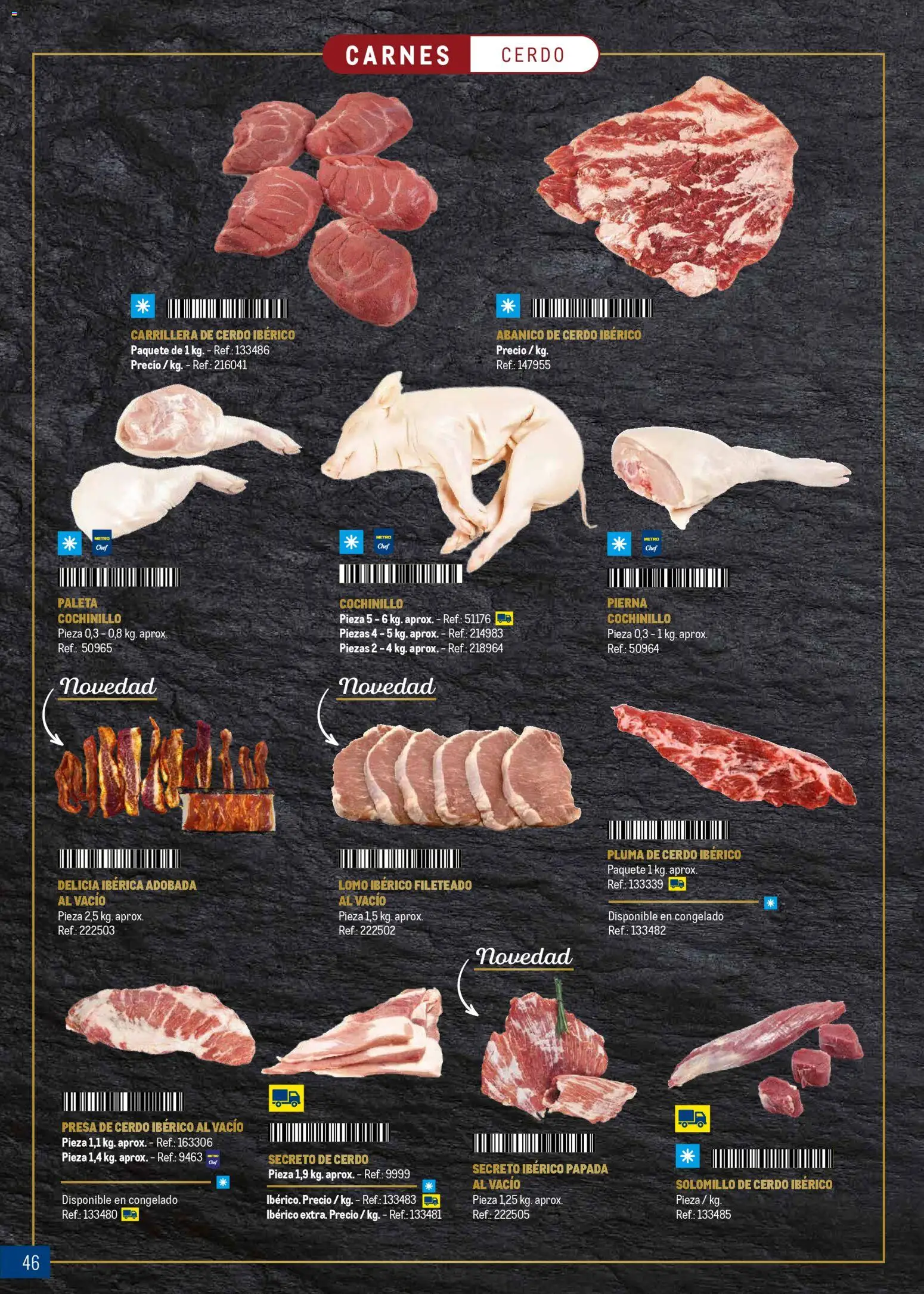 Makro Especial Catering Prat │ válido desde el 16.03.2026 | Página: 46 | Productos: Solomillo de cerdo, Cerdo