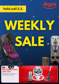 Preview of Argos - Weekly offers valid from 27.01.2026