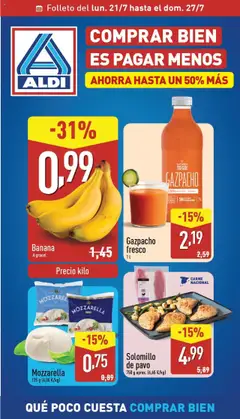 Vista previa Aldi folleto Baleares válido desde el 21.07.2025