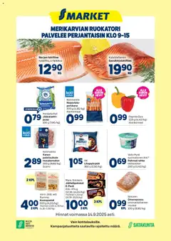 S-market-mainoslehti voimassa 11.09.2025 alkaen