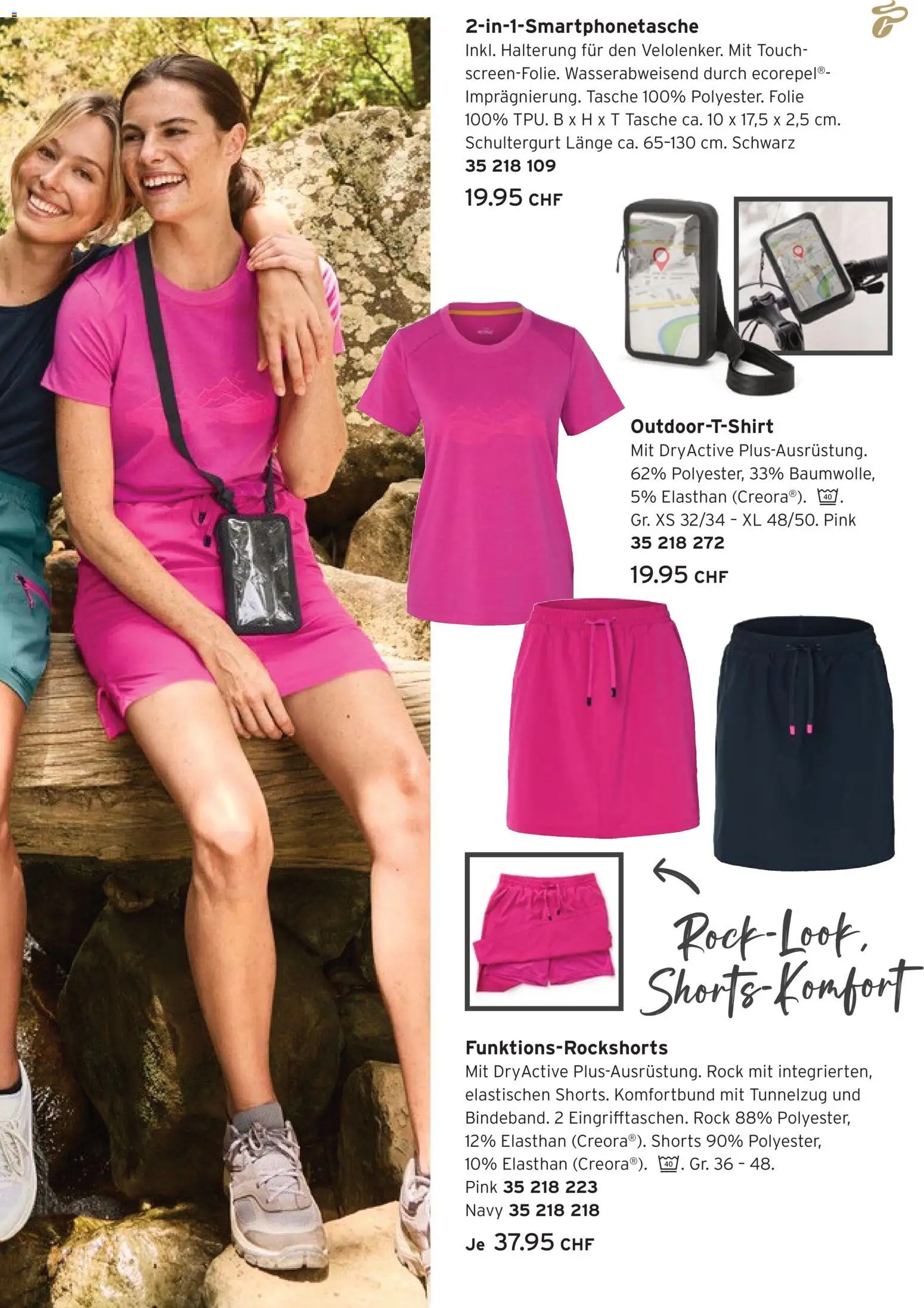 Tchibo aktionen Bereit für neue Wege – gültig ab 14.04.2026 | Seite: 23 | Produkte: Rock, Tasche