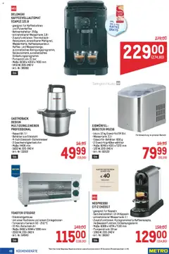Metro angebote Profi gültig ab 26.06.2025 | Seite: 48 | Produkte: Toaster, Kaffee