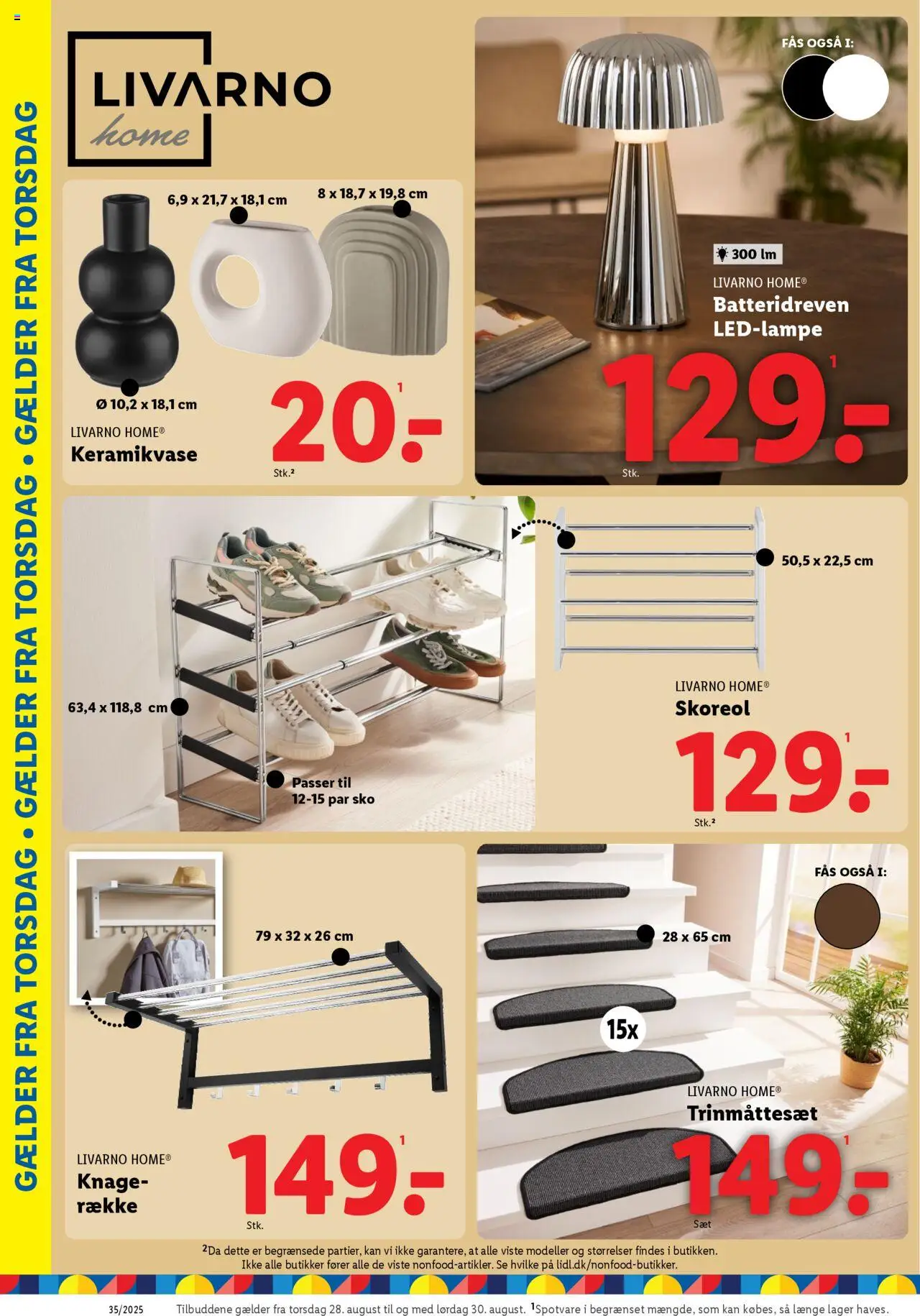 Lidl Tilbudsavis gyldig fra 24.08.2025 | Side: 34 | Produkter: Søm, Sko