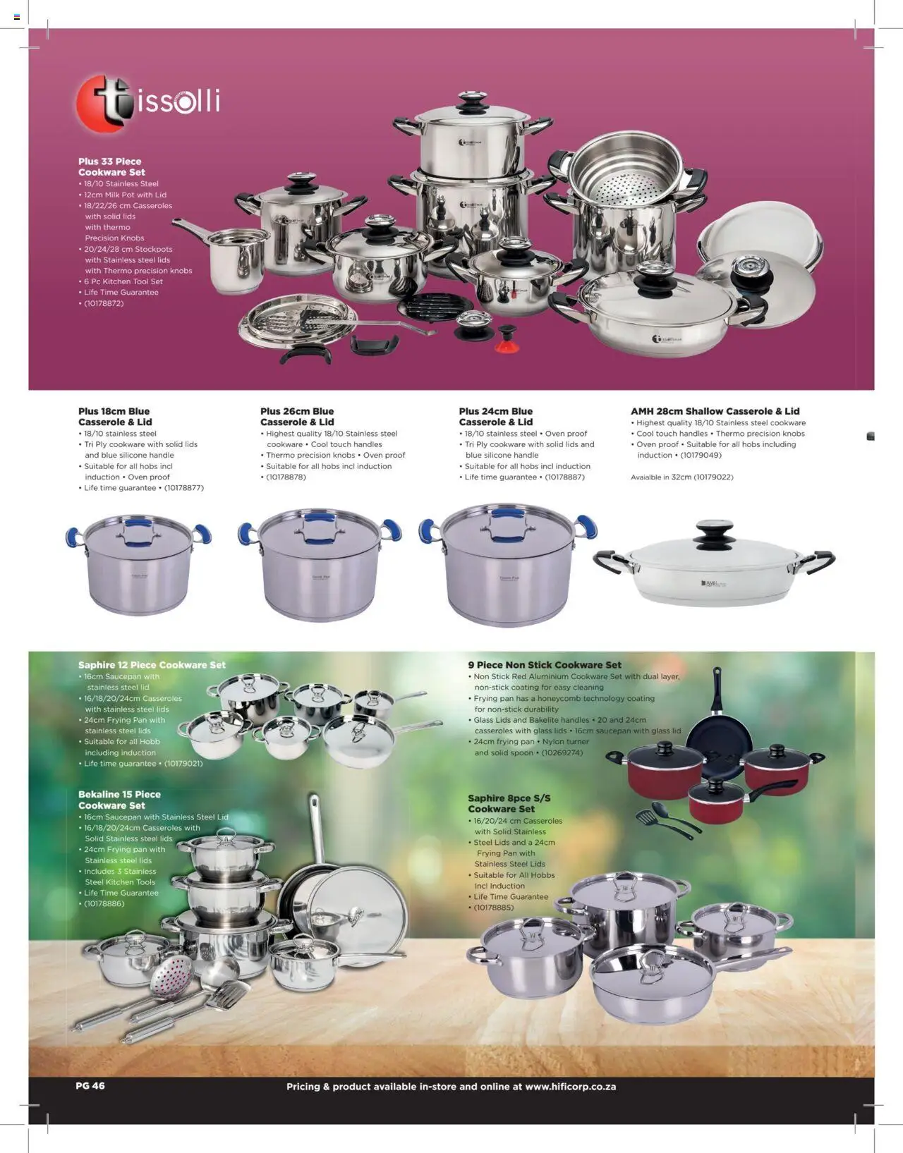 New HiFi Corp catalogue – valid from 12.02.2024 | Page: 46 | Products: PC, Oven, Milk, Silicone
