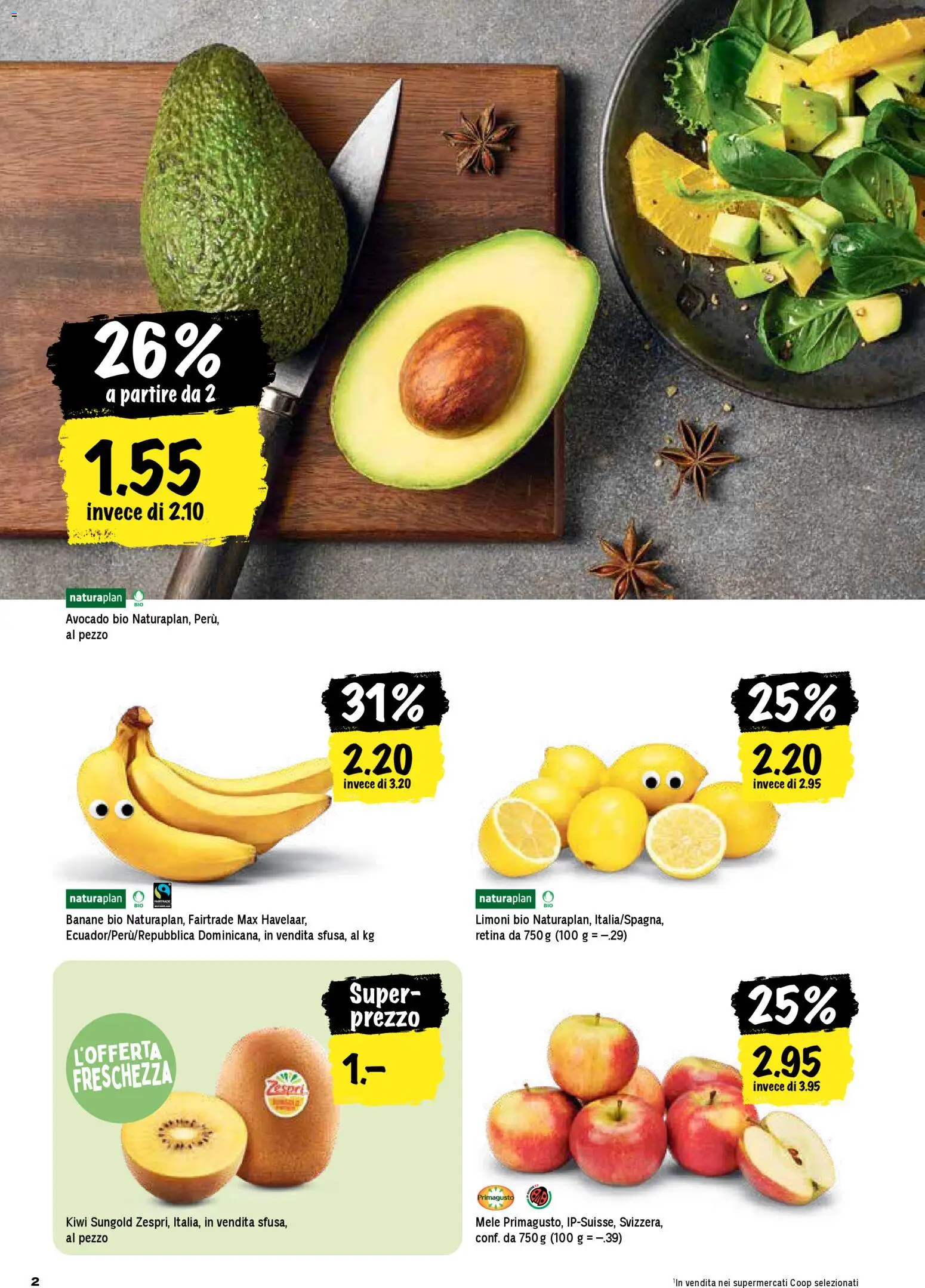 Coop - Una settimana di azioni – gültig ab 04.12.2025 | Seite: 2
