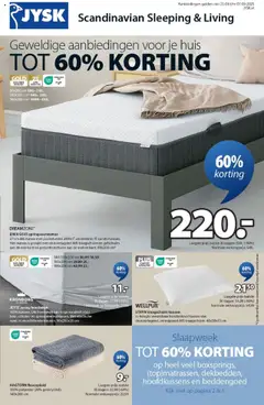 JYSK - Folder - Voorbeeld van een folder van JYSK, geldig van 25.08.2025