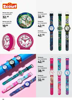 Galeria Karstadt Kaufhof Prospekt Schulranzen  	 ab 02.03.2026 gültig | Seite: 30 | Produkte: Wecker