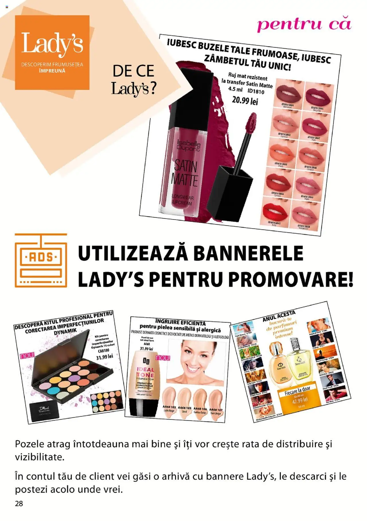 Lady’s catalog - Manual – valabil de la 17.04.2020 | Pagină: 28