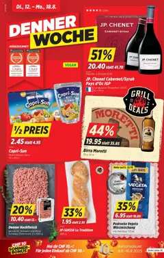 Vorschau von dem Prospekt - Denner Aktionen ab 12.08.2025