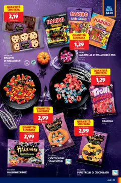 Anteprima del volantino HALLOWEEN BISCOTTI DI HALLOWEEN, gusti vari 200 g valido a partire dal 13.10.2025 | Pagina: 19