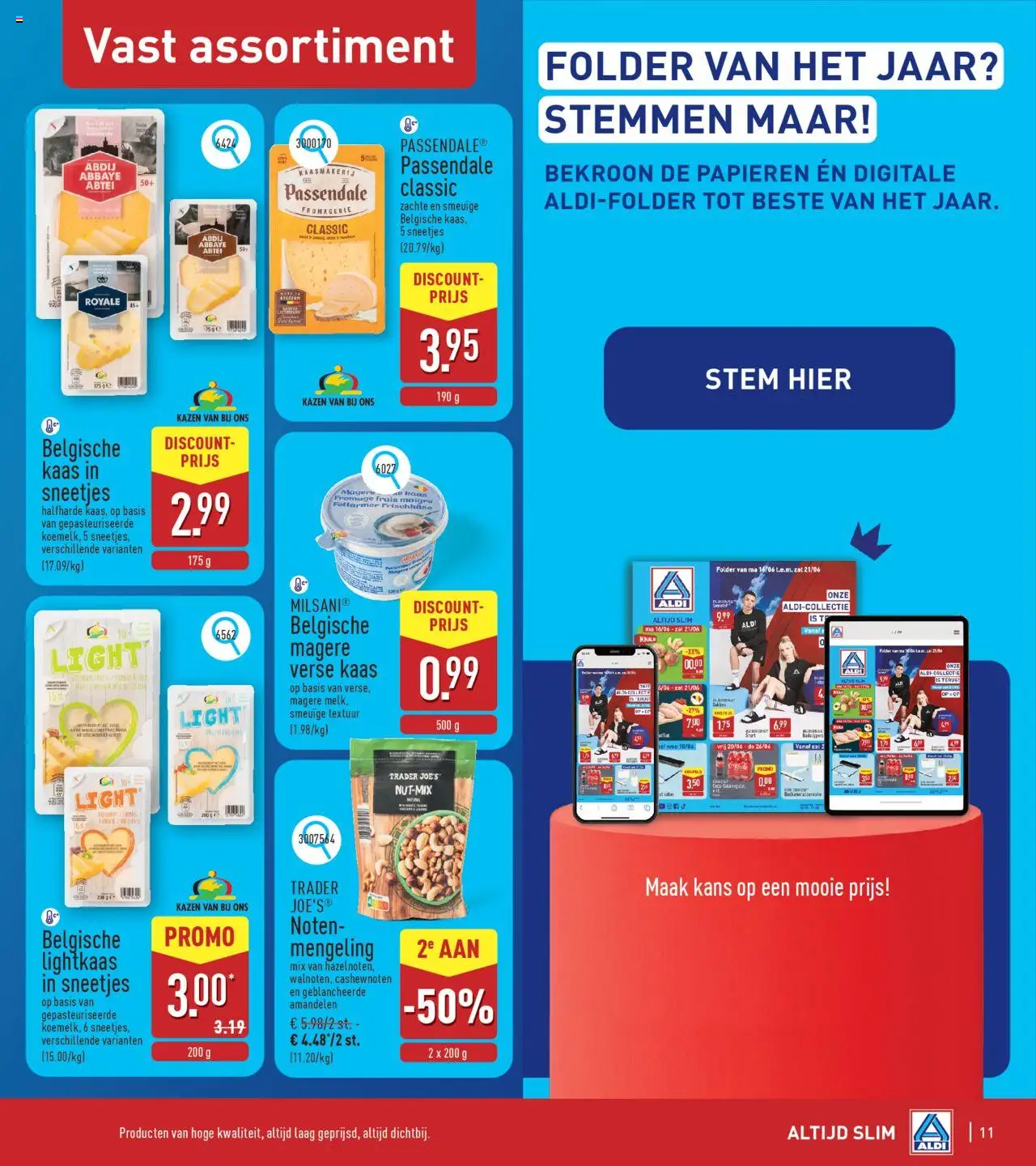 {H1} | Pagina: 11 | Producten: Kötél, Coca Cola, Cashewnoten, Kaas
