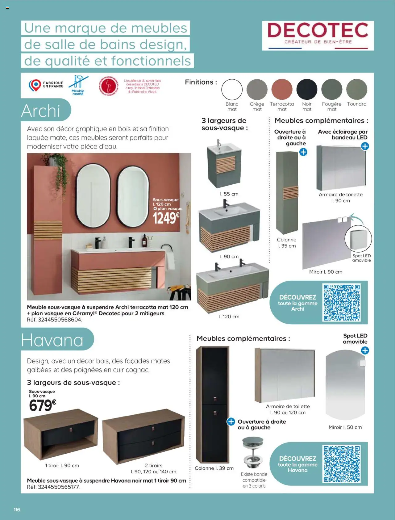 {H1} | Page: 116 | Produits: Meuble, Armoire, Tiroirs, Miroir