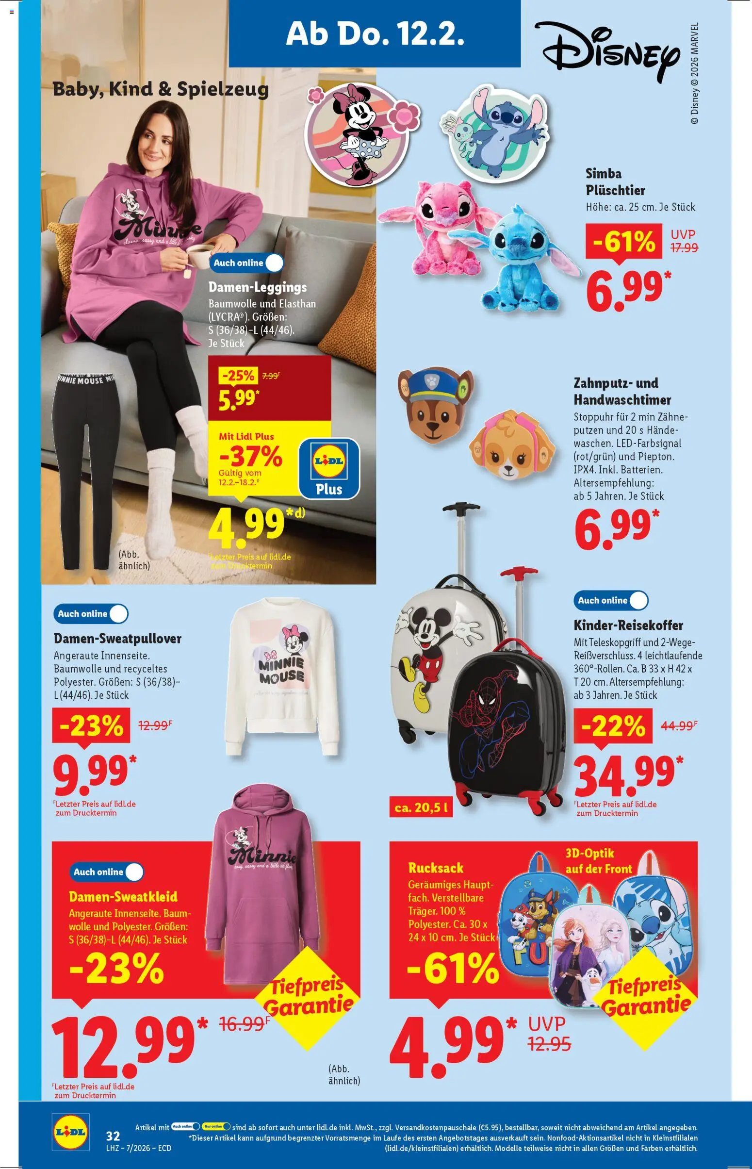 Lidl - Prospekt – gültig ab 09.02.2026 | Seite: 24 | Produkte: Rucksack