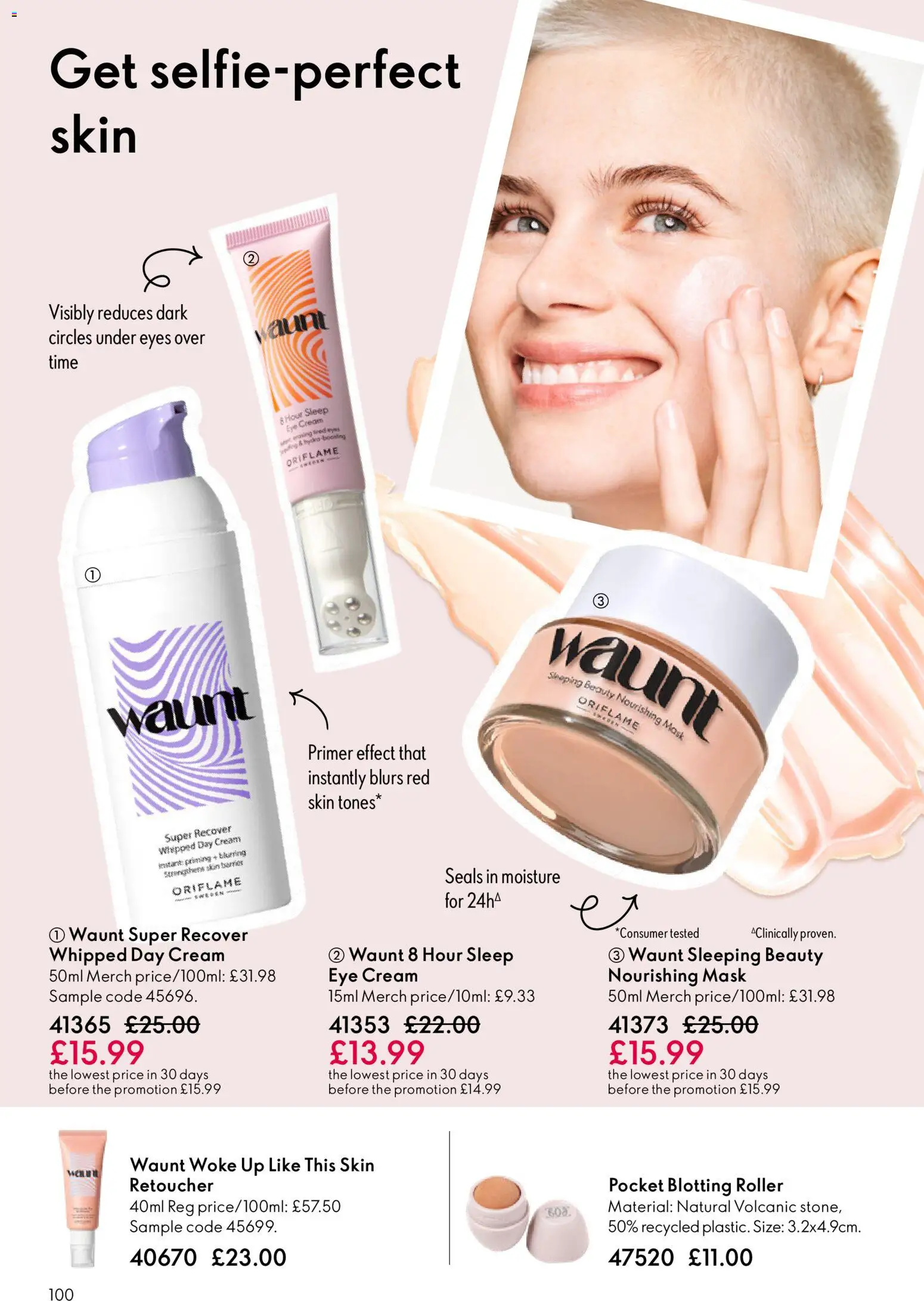 {H1} | Page: 100 | Products: Mask, Cream