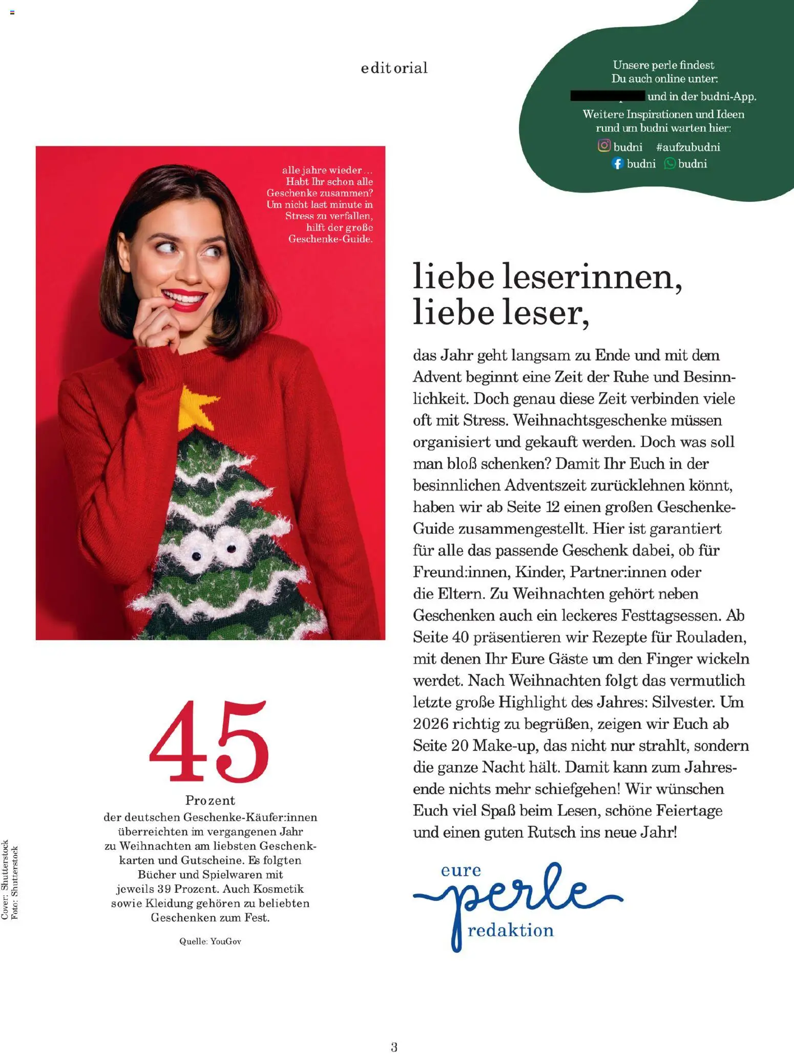 Budni Perle Magazin 06/25 – gültig ab 01.11.2025 | Seite: 3