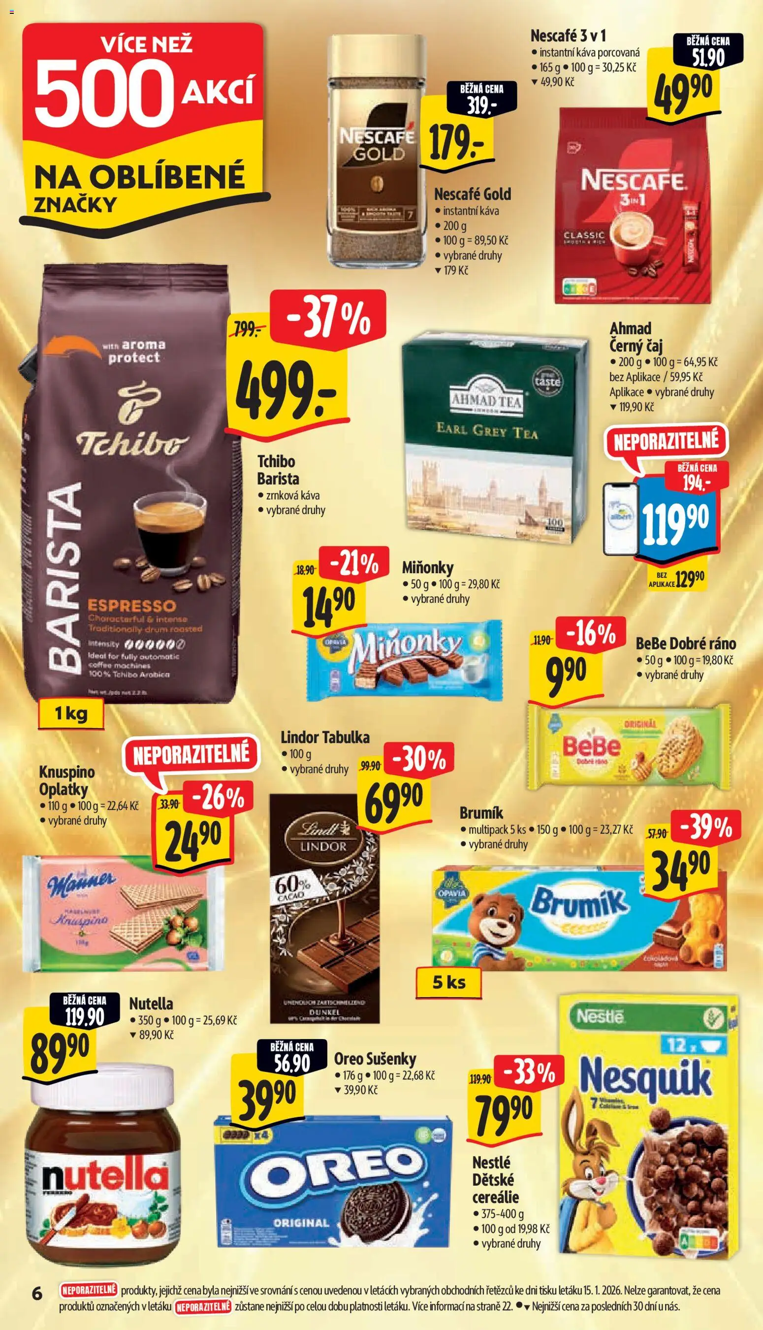 Albert leták - Supermarket od 21.01.2026 | Strana: 11 | Produkty: Instantní káva, Nescafé, Oplatky, Brumik