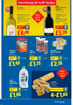 Preview of Lidl - More to value valid from 23.10.2025 | Page: 7 | Products: Garlic, Cheddar, Apple, Wine