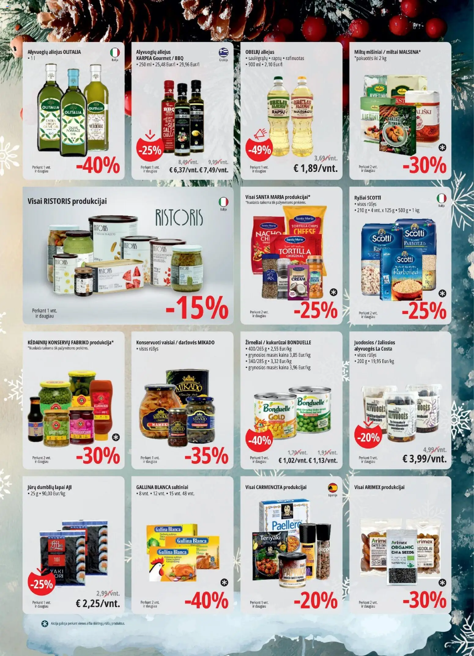 ePromo akcijos nuo 10.12.2025 | Puslapis: 8 | Prekių: Paprika, Kukurūzai, Ryžiai, Žirneliai