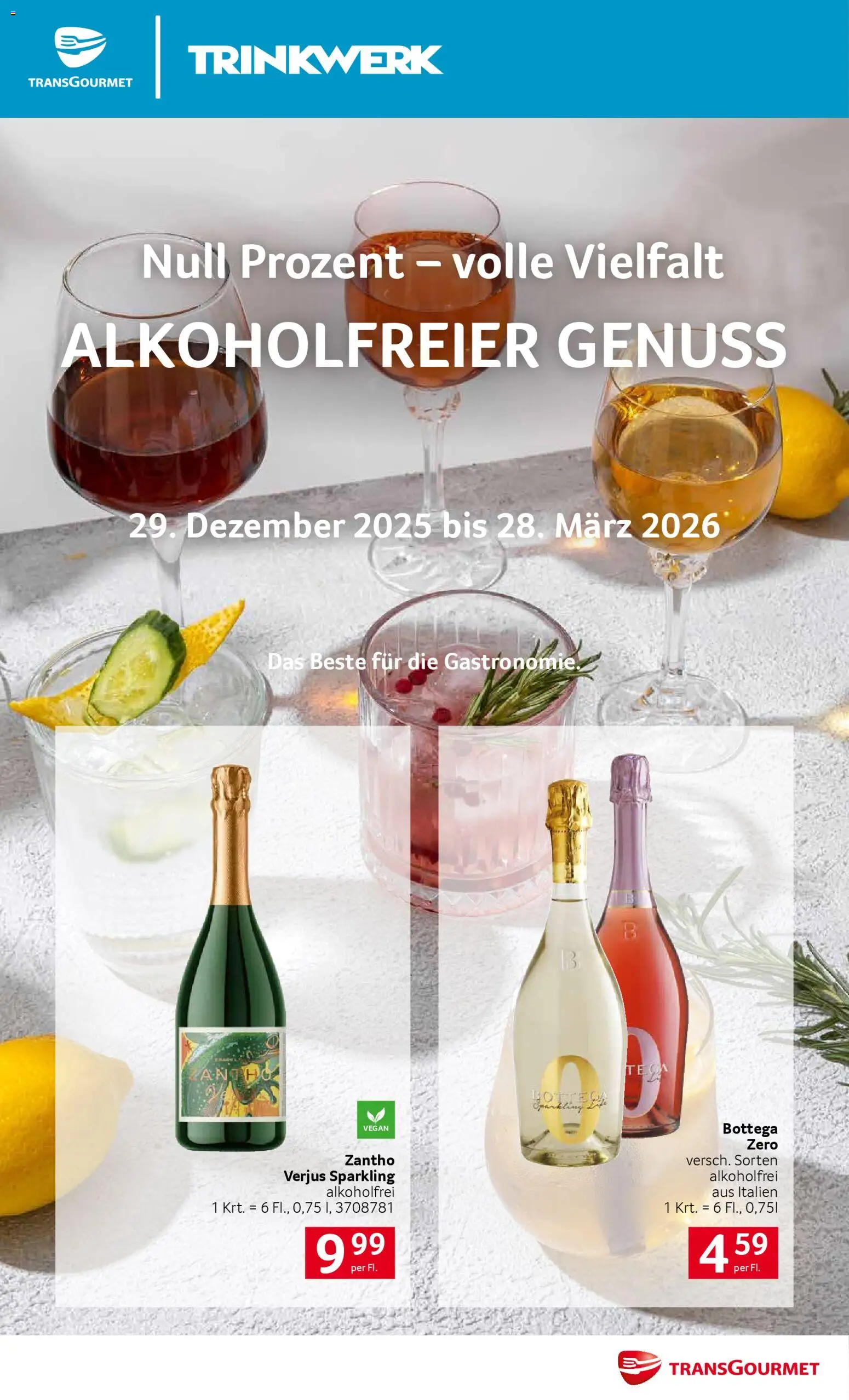 Transgourmet  Getränke alkoholfrei gültig ab 29.12.2025 | Seite: 1