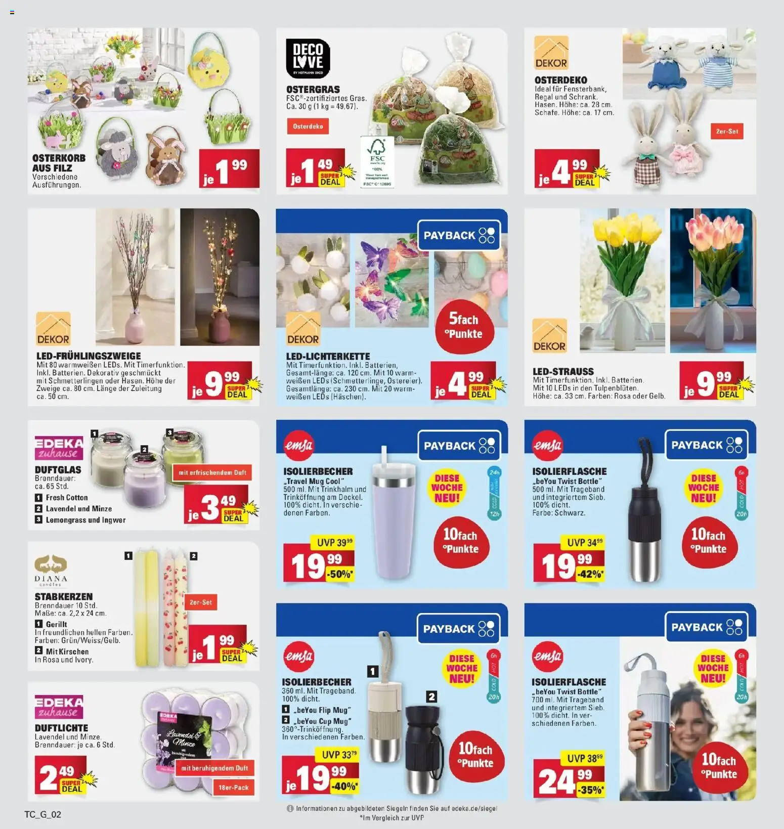 Edeka prospekt Göppingen	 – gültig ab 16.03.2026 | Seite: 34 | Produkte: Regal, Duft, Kirschen, Lavendel