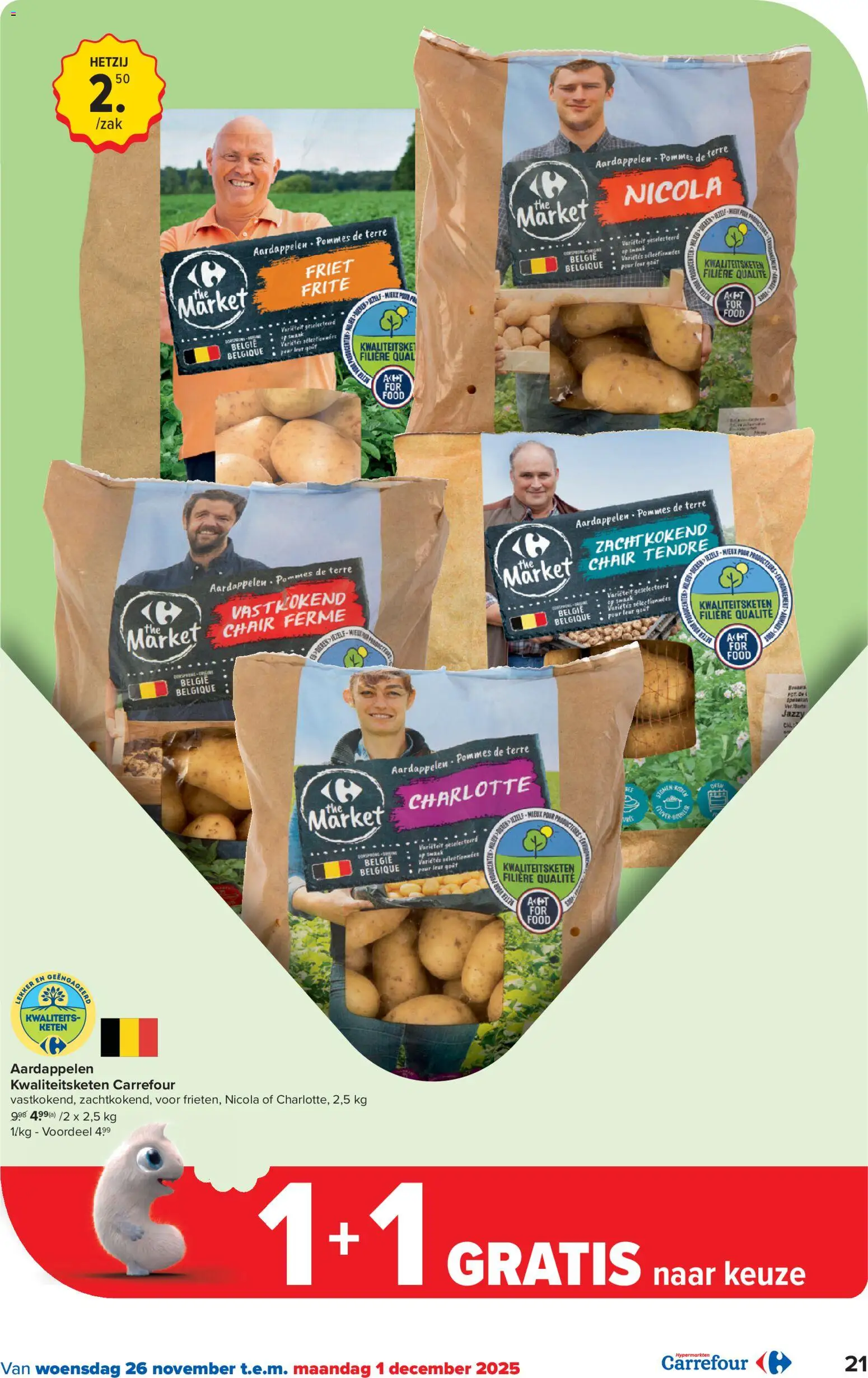 {H1} | Pagina: 21 | Producten: Friet