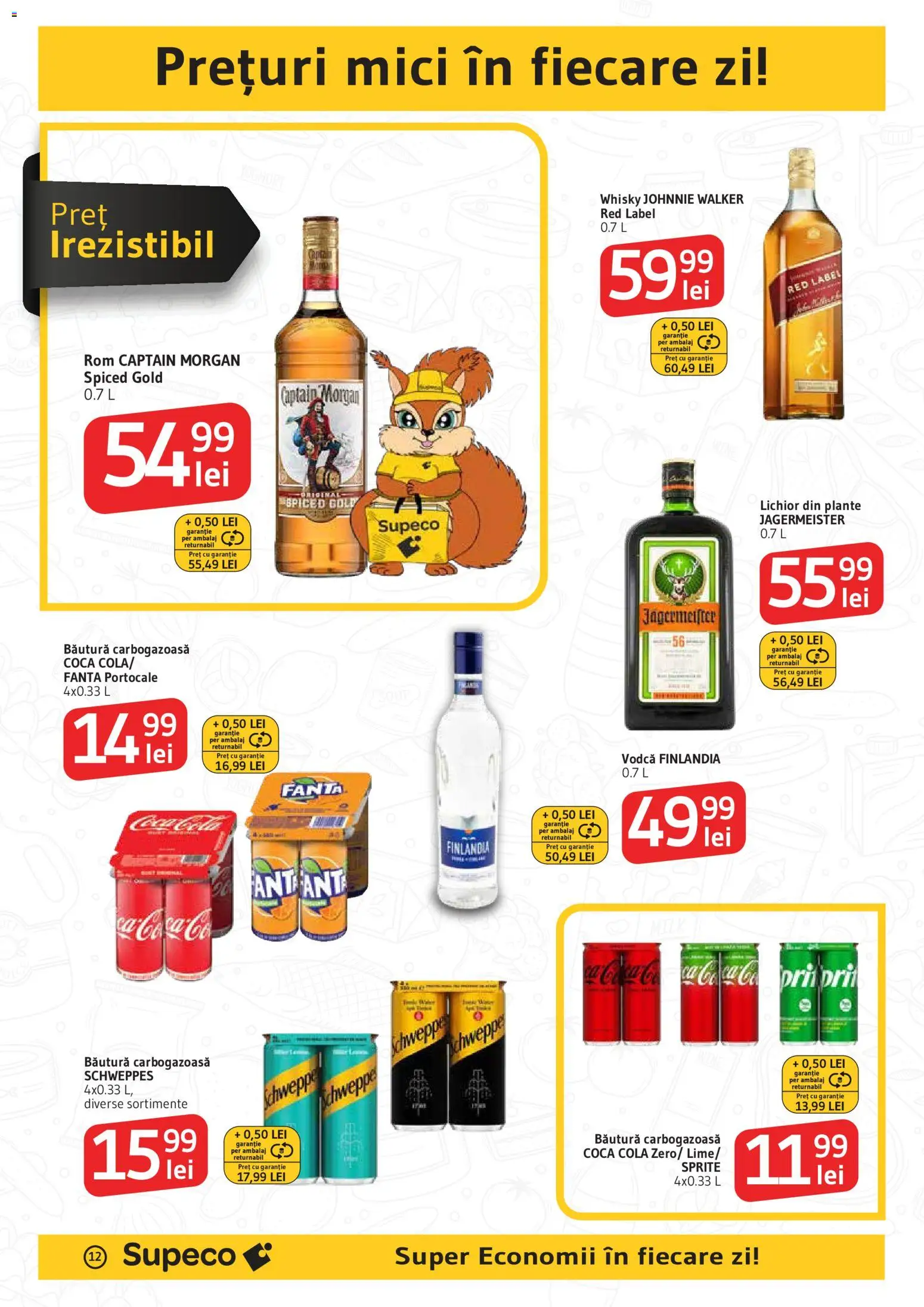 Noul catalog Supeco – valabil de la 27.11.2025 | Pagină: 12 | Produse: Su ısıtıcı, Mici, Lichior, Rom