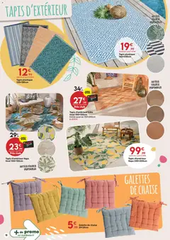 Maxi Bazar - Prévisualisation de Maxi Bazar catalogue valide à partir de 01.04.2026 | Page: 18 | Produits: Chaise, Tapis, Galette de chaise