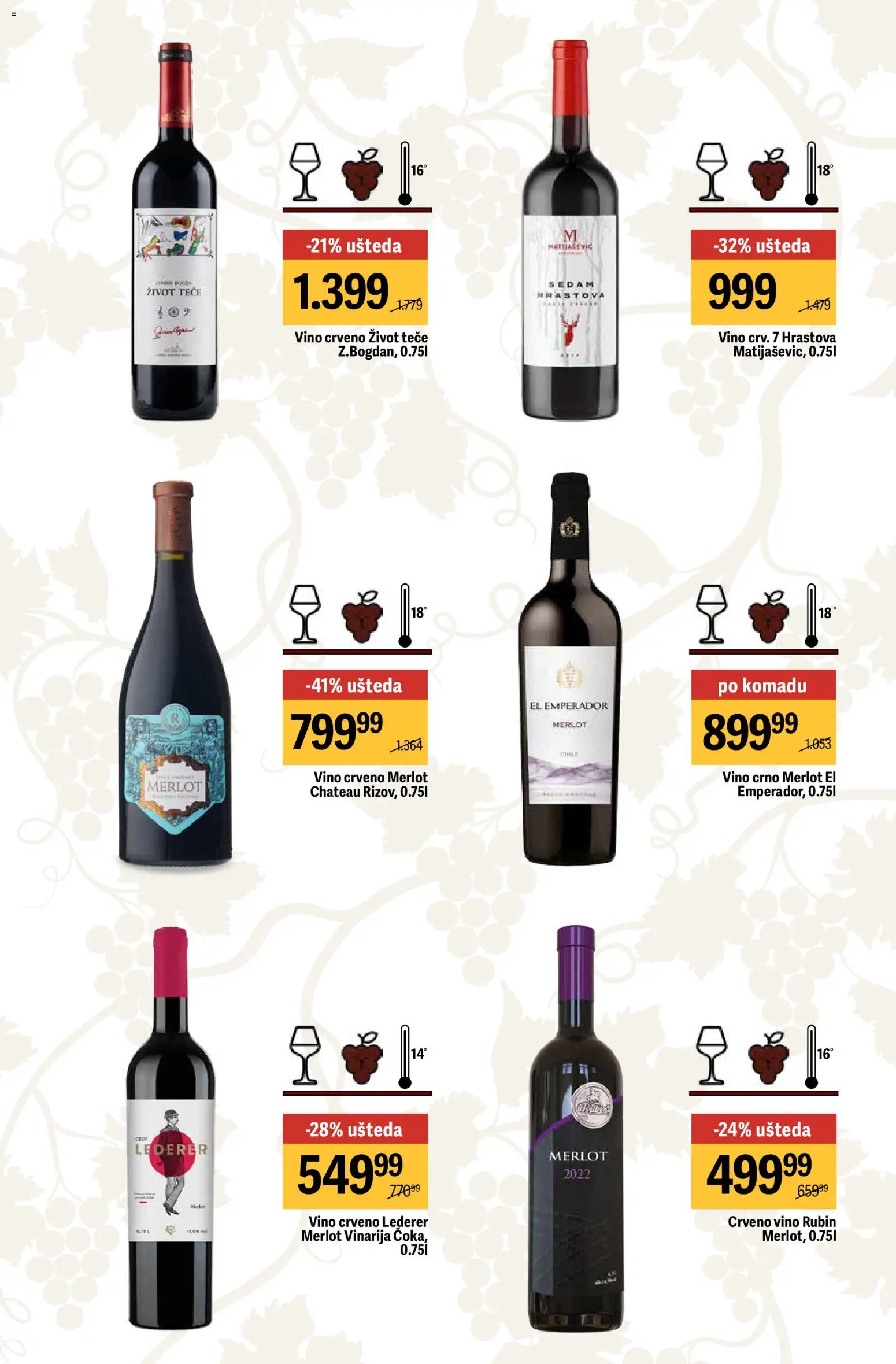 Maxi katalog - važi od 02.04.2026 | Strana: 5 | Proizvode: Crveno vino, Vino