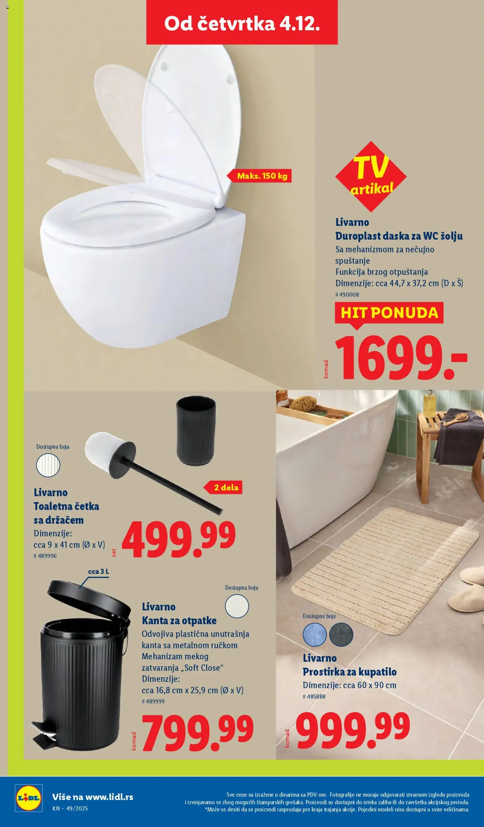 Lidl katalog - važi od 04.12.2025 | Strana: 64