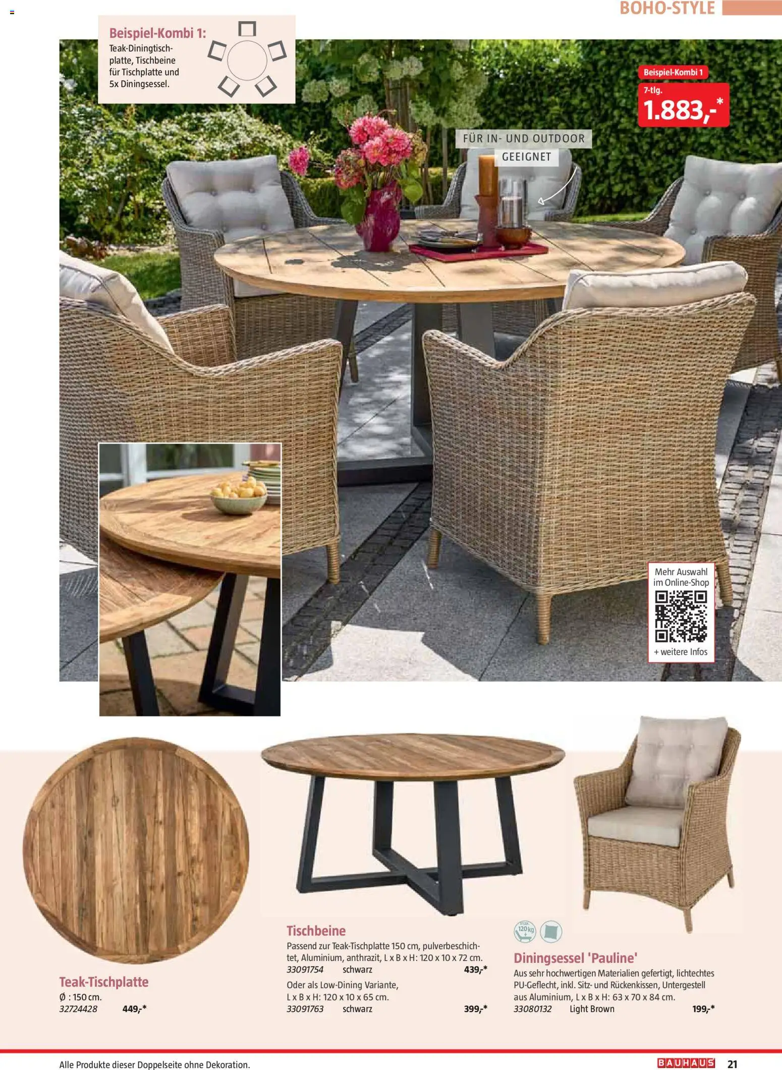 Bauhaus Freizeit im Garten gültig ab 01.05.2026 | Seite: 21