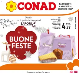 Anteprima del volantino Conad - Buone Feste valido a partire dal 14.12.2025