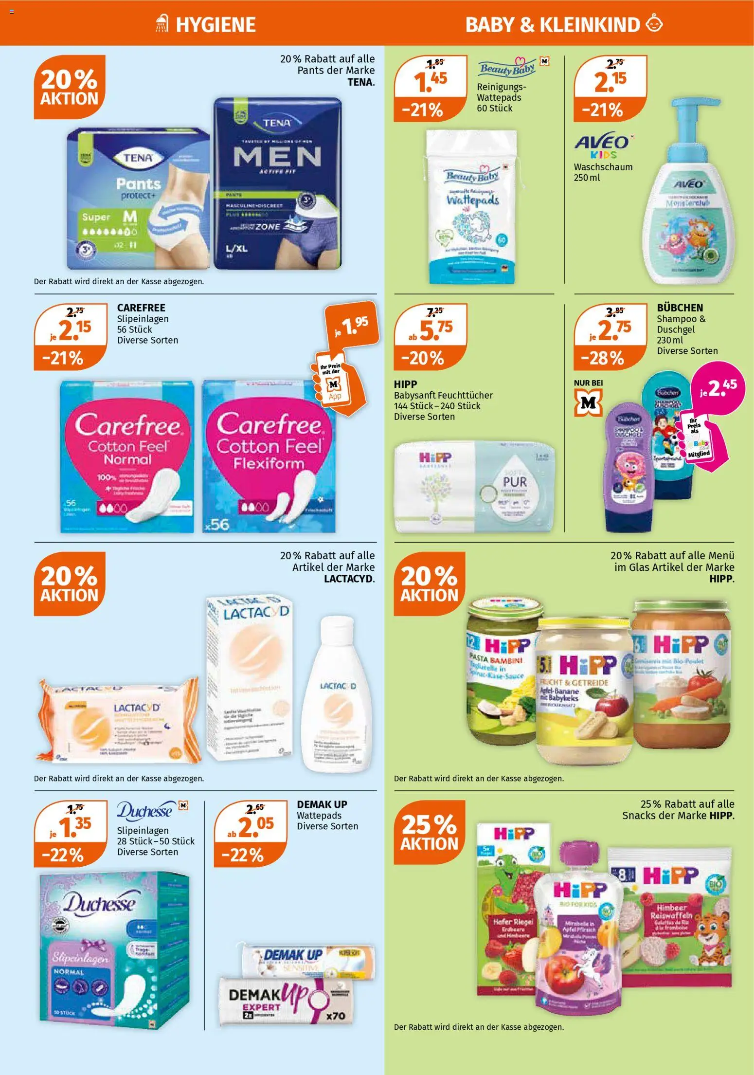 Müller Aktionen – gültig ab 30.10.2025 | Seite: 6 | Produkte: Shampoo, Duschgel, Getreide, Pfirsich