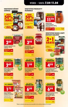 Pogląd oferty "Groszek konserwowy Nasza Spiżarnia, 400 g/240 g, Groszek konserwowy Nasza Spiżarnia, 400 g/240 g" - ważna od 07.04.2026 | Strona: 49