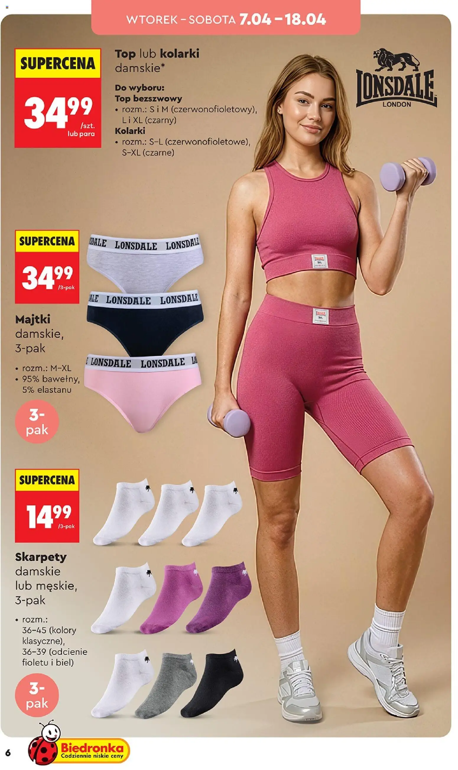 Biedronka Polsko leták - Hity i inspiracje od 07.04.2026 | Strana: 6