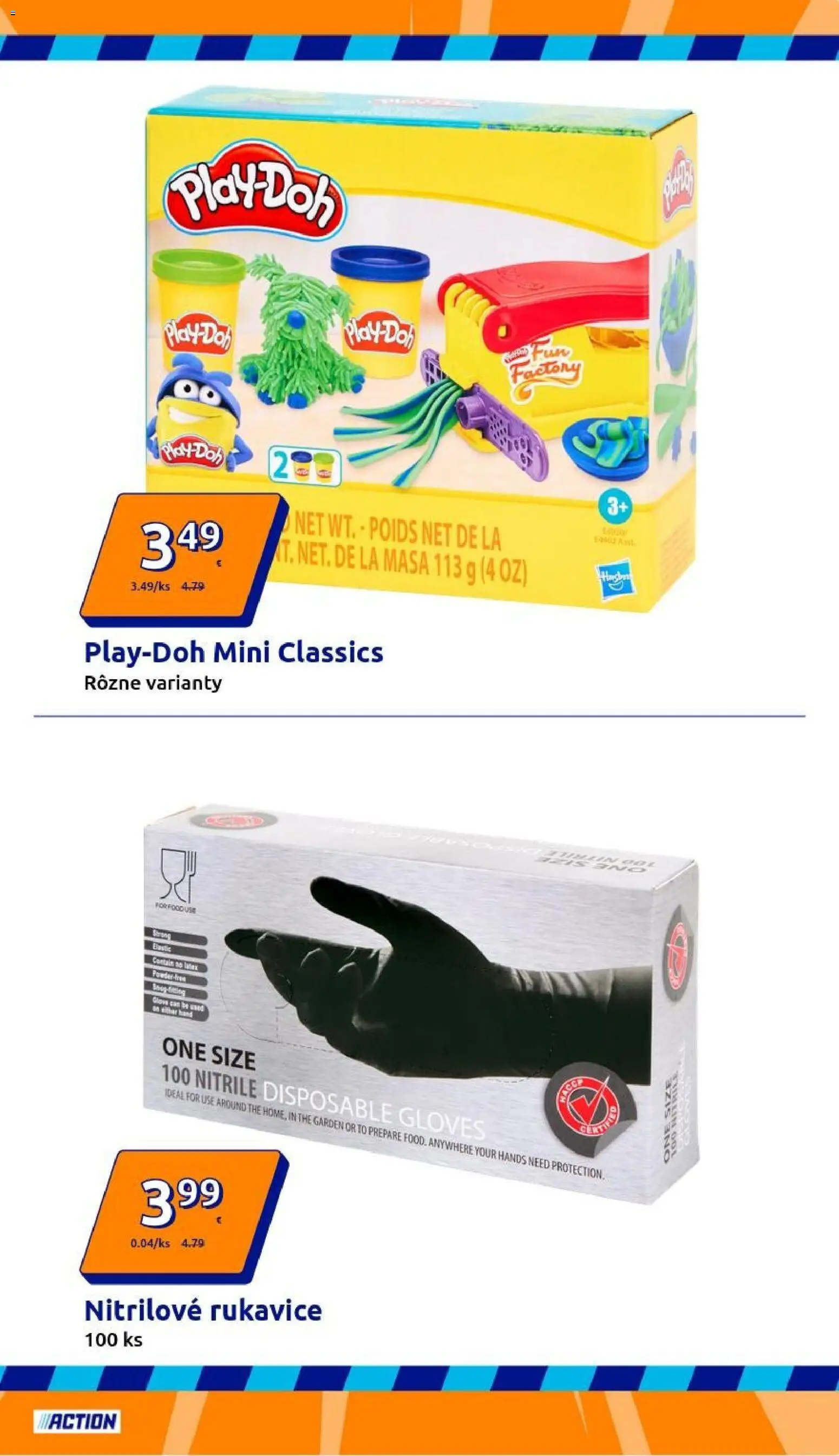 Nové Action akcie – leták je platný od 14.01.2026 | Strana: 7 | Produkty: Rukavice