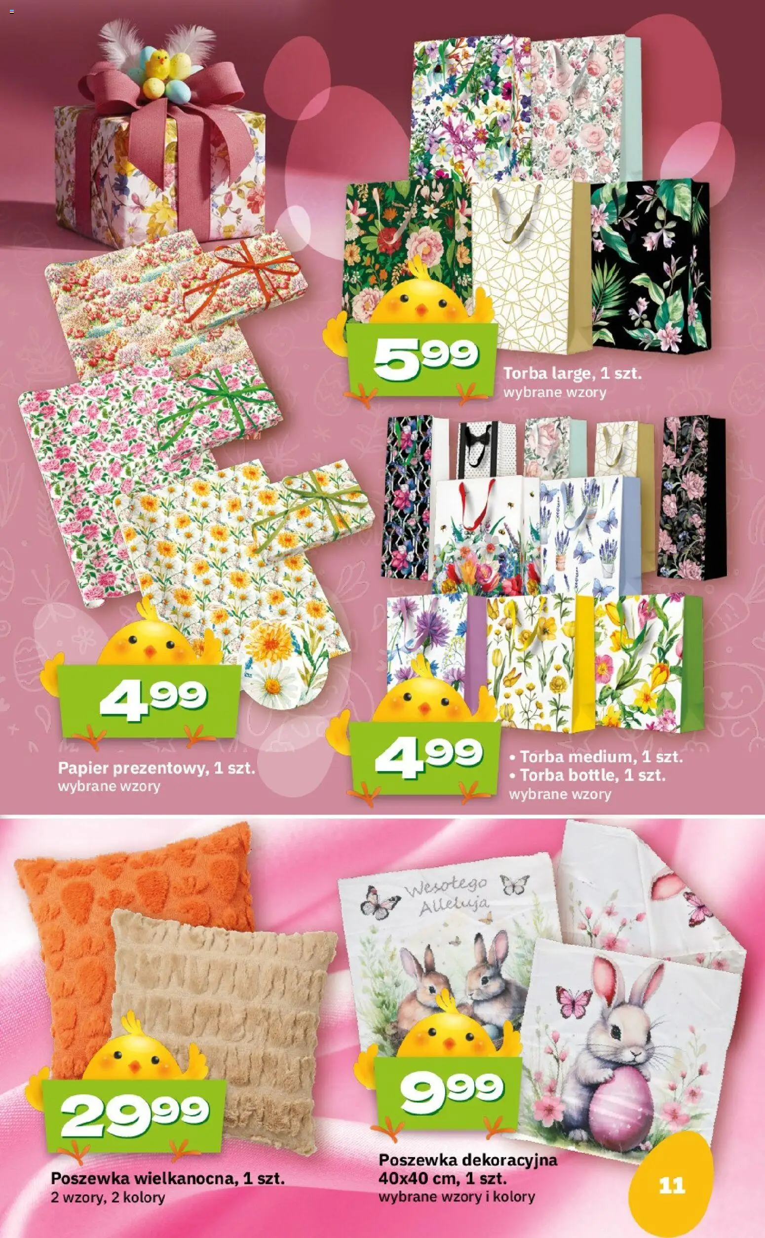 Twój Market gazetka - Wielkanoc od 09.03.2026 | Strona: 11 | Produkty: Torba