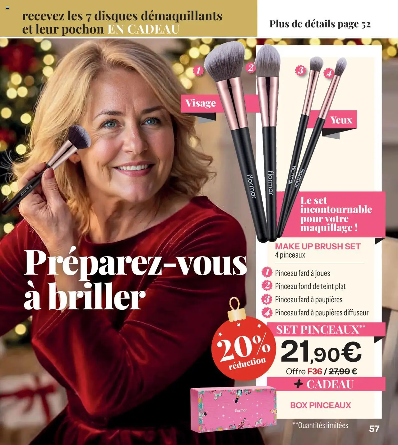 {H1} | Page: 57 | Produits: Diffuseur, Maquillage, Pinceau, Fard à paupières