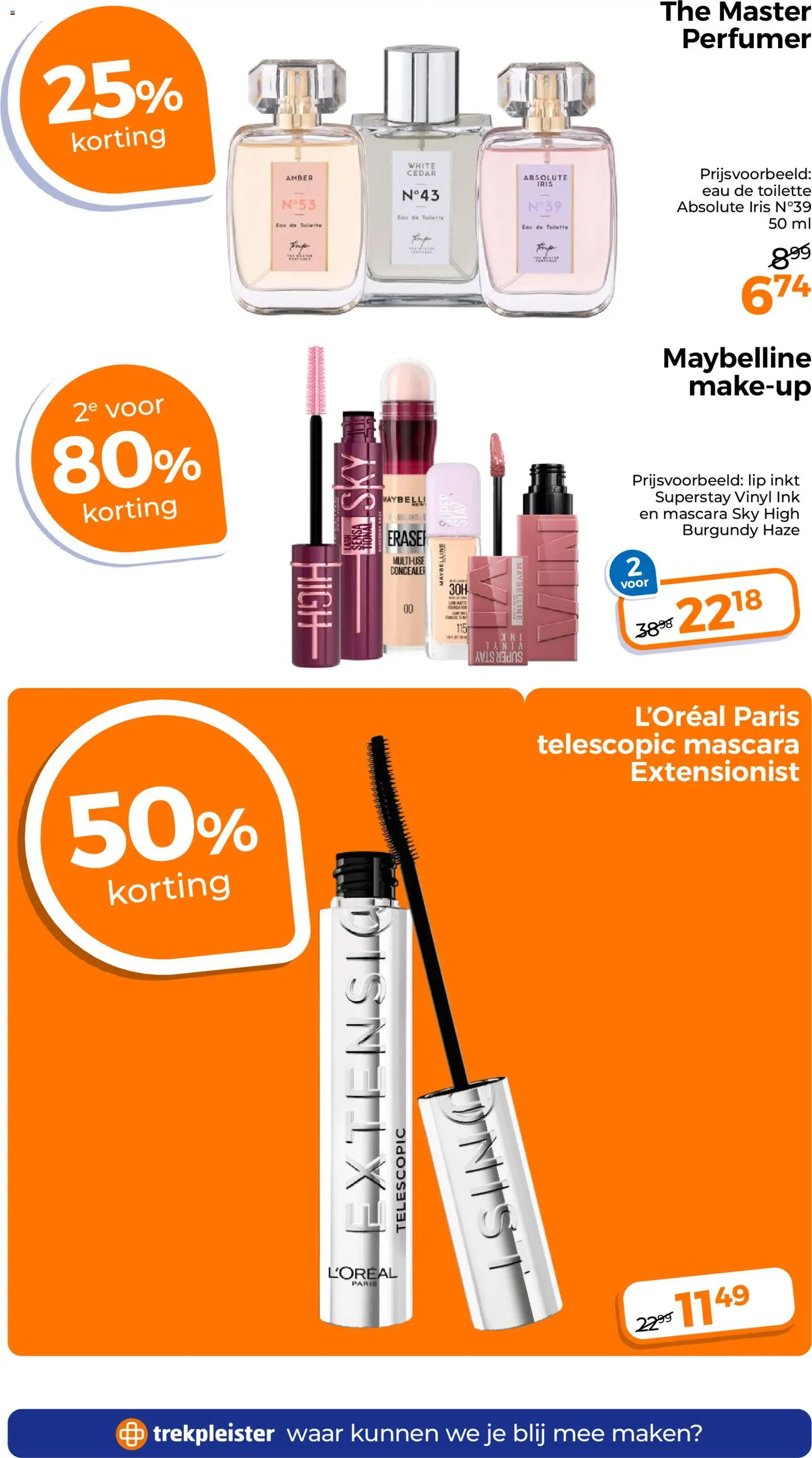 {H1} | Pagina: 23 | Producten: Eau de toilette, Concealer, Mascara